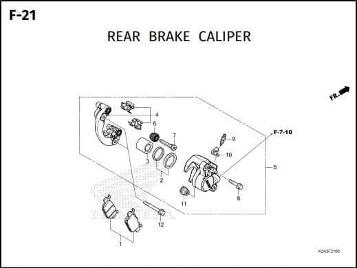 Katalog Suku Cadang Honda Forza