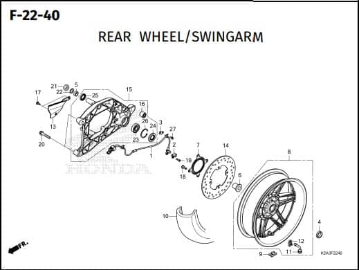 Katalog Suku Cadang Honda Forza