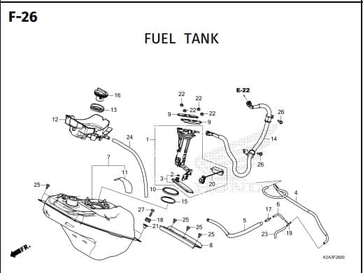 Katalog Suku Cadang Honda Forza