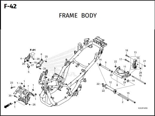 Katalog Suku Cadang Honda Forza