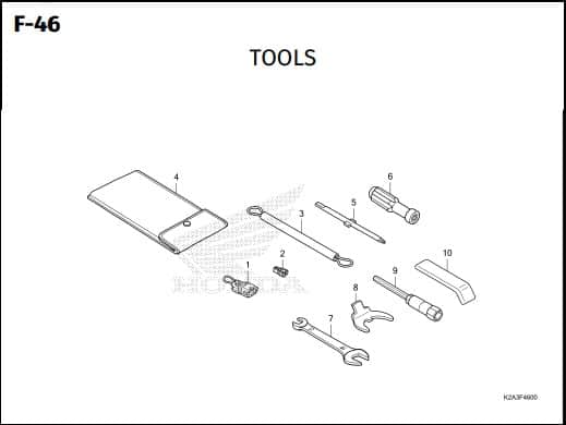 Katalog Suku Cadang Honda Forza