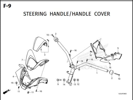 Katalog Suku Cadang Honda Forza