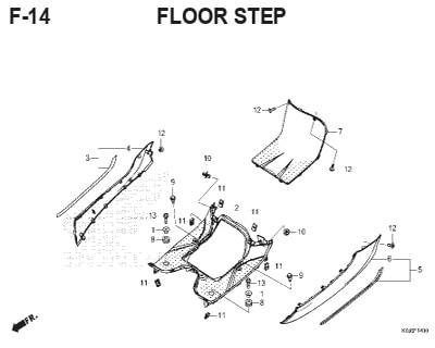 Katalog Suku Cadang Honda Genio