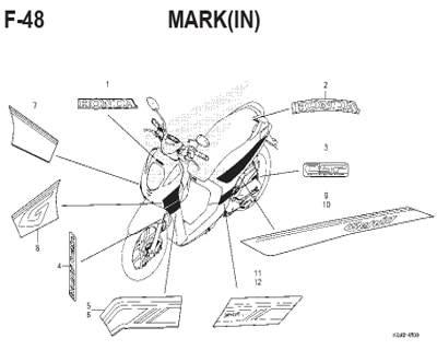 Katalog Suku Cadang Honda Genio
