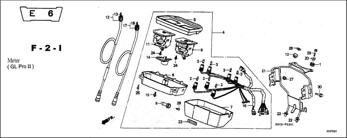 Katalog Suku Cadang Honda GL Pro Max
