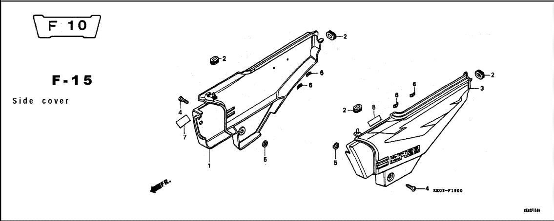 Katalog Suku Cadang Honda GL Pro Max