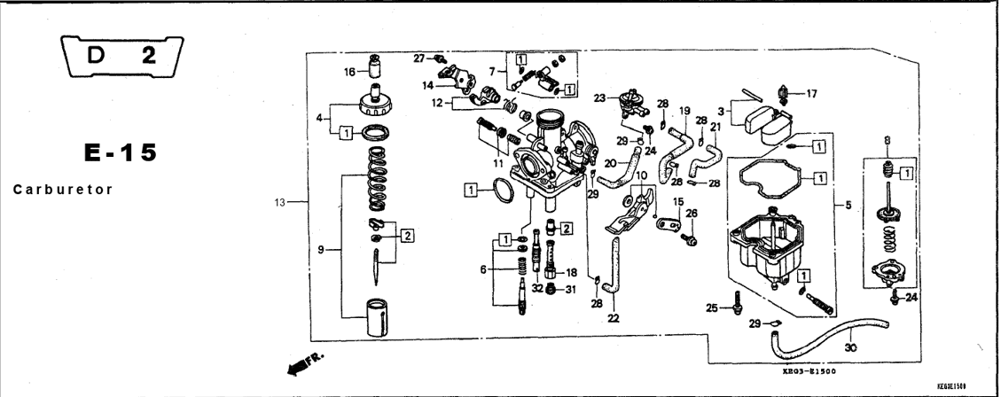 Katalog Suku Cadang Honda GL Pro Max