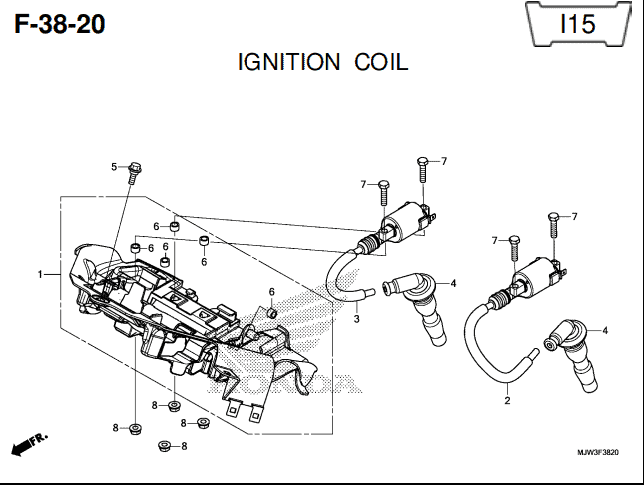 Katalog Suku Cadang Honda CB500X MJW
