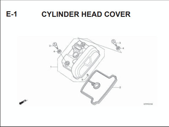 Katalog Suku Cadang Honda CBR 150R CBU