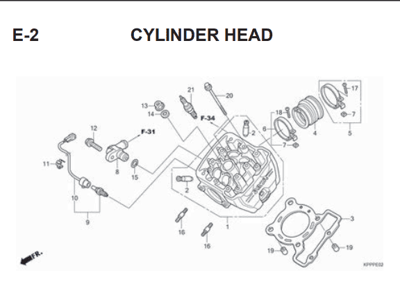 Katalog Suku Cadang Honda CBR 150R CBU