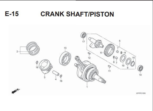 Katalog Suku Cadang Honda CBR 150R CBU