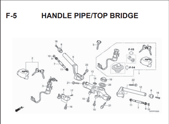 Katalog Suku Cadang Honda CBR 150R CBU