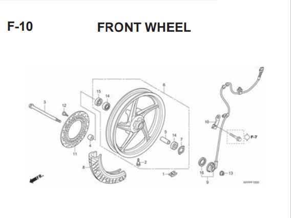 Katalog Suku Cadang Honda CBR 150R CBU