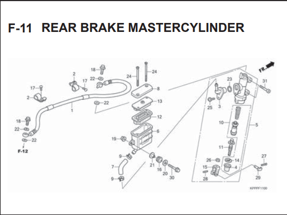 Katalog Suku Cadang Honda CBR 150R CBU