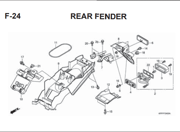 Katalog Suku Cadang Honda CBR 150R CBU