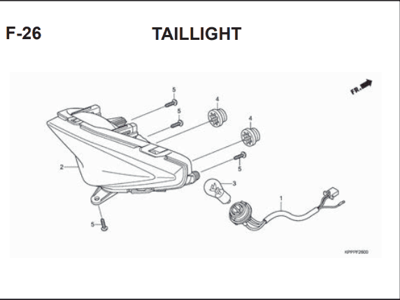 Katalog Suku Cadang Honda CBR 150R CBU