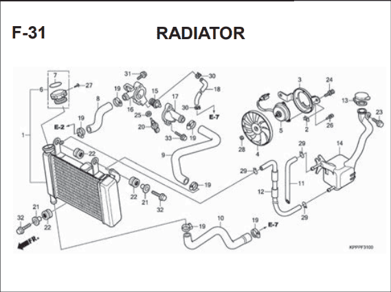 Katalog Suku Cadang Honda CBR 150R CBU