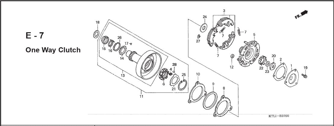 Katalog Suku Cadang Honda 	Honda Revo 100