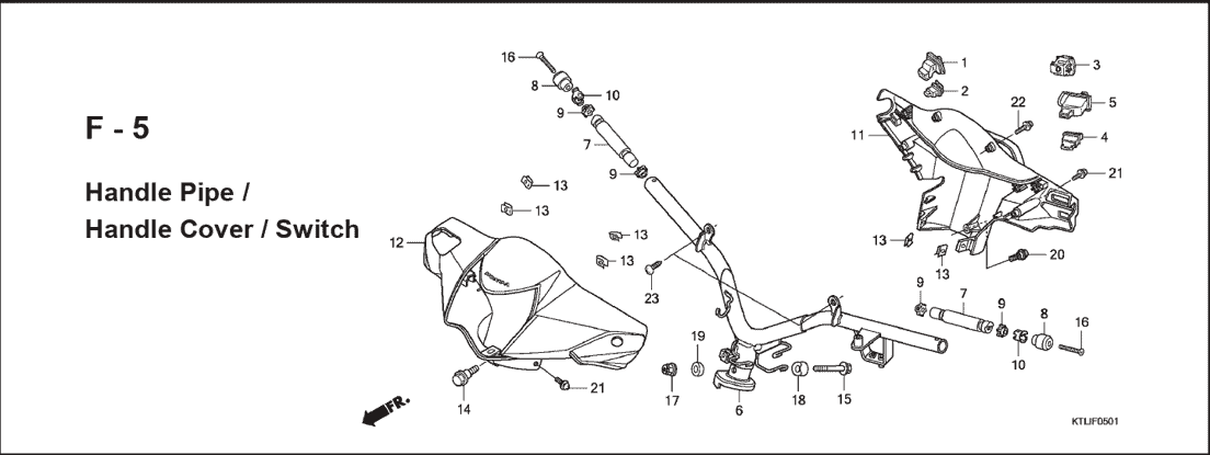 Katalog Suku Cadang Honda 	Honda Revo 100