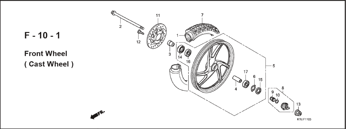 Katalog Suku Cadang Honda 	Honda Revo 100