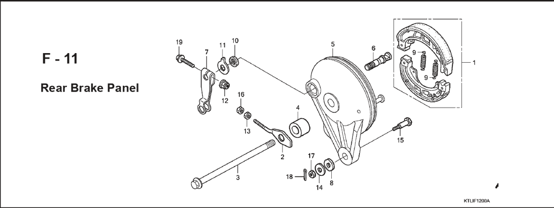 Katalog Suku Cadang Honda 	Honda Revo 100