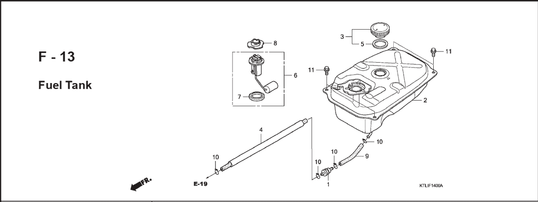 Katalog Suku Cadang Honda 	Honda Revo 100