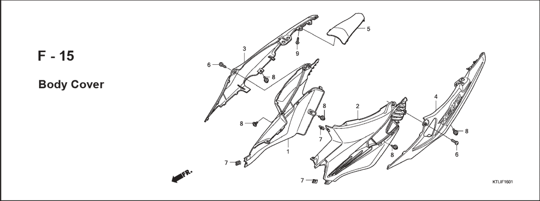 Katalog Suku Cadang Honda 	Honda Revo 100