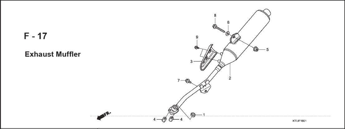 Katalog Suku Cadang Honda 	Honda Revo 100