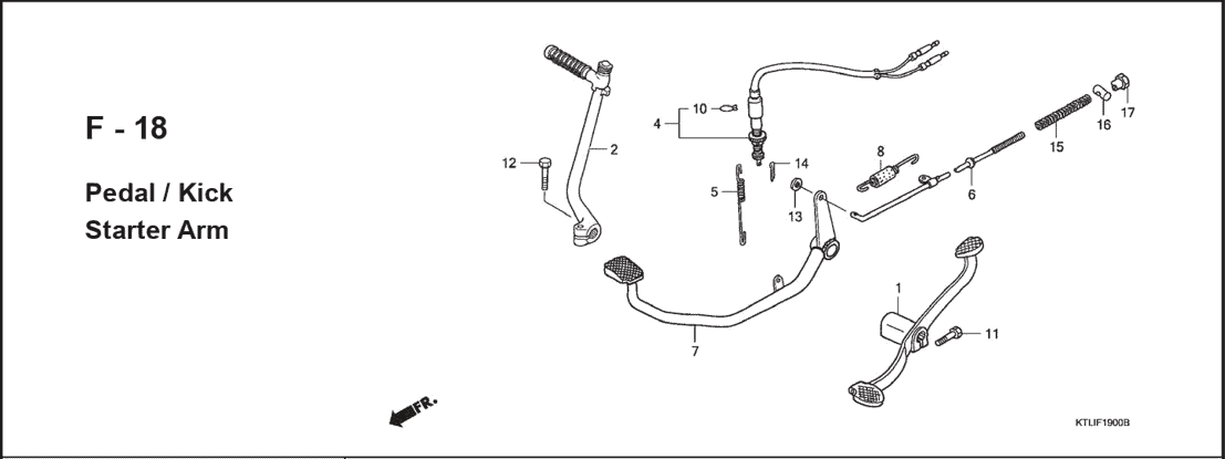 Katalog Suku Cadang Honda 	Honda Revo 100