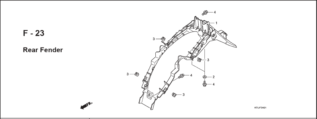 Katalog Suku Cadang Honda 	Honda Revo 100