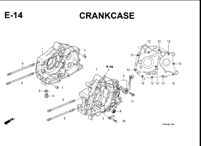 Katalog Suku Cadang Honda Revo Absolute 110 Carbu