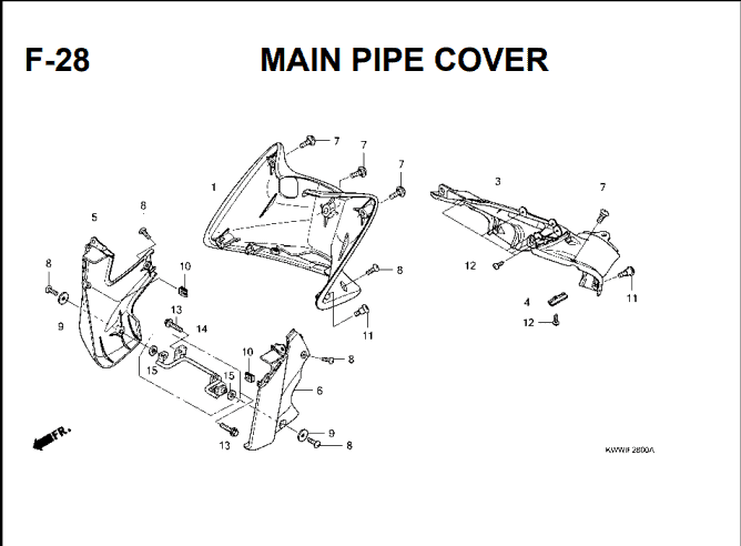 Katalog Suku Cadang Honda Revo Absolute 110 Carbu