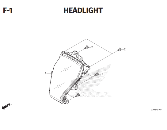 Katalog Suku Cadang Honda ICON e: