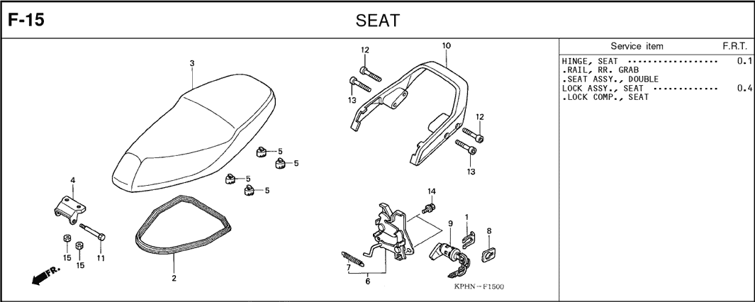 Katalog Suku Cadang Honda  Karisma