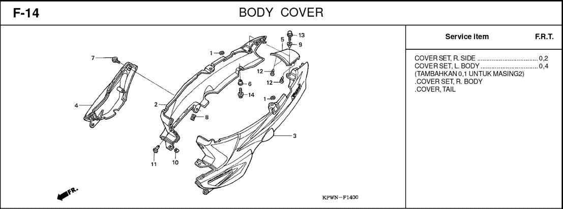 Katalog Suku Cadang Honda Kirana
