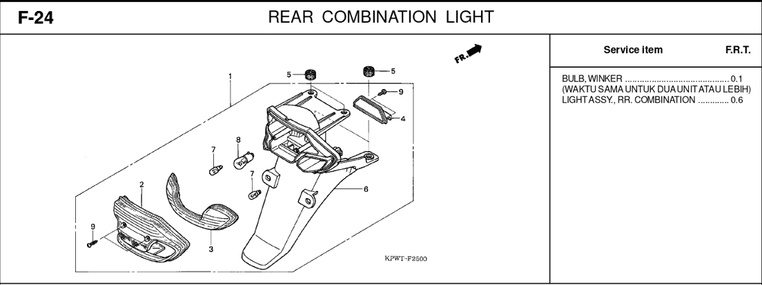Katalog Suku Cadang Honda Kirana