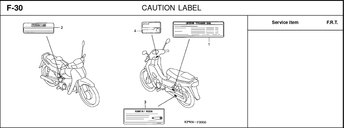 Katalog Suku Cadang Honda Kirana