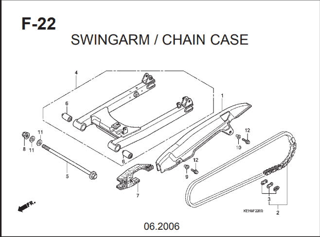 Katalog Suku Cadang Honda Mega Pro KEH