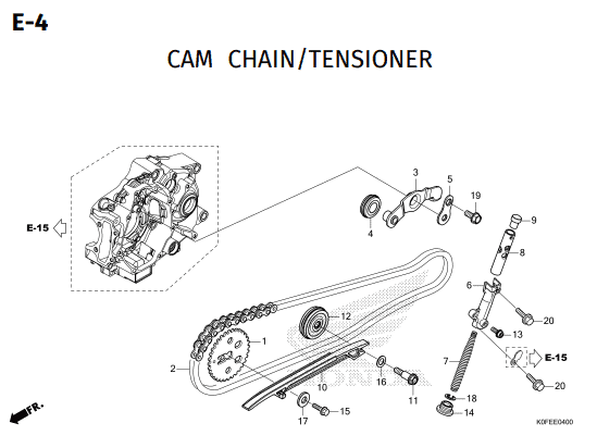 Katalog Suku Cadang Honda Monkey 2021