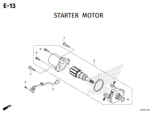 Katalog Suku Cadang Honda Monkey 2021