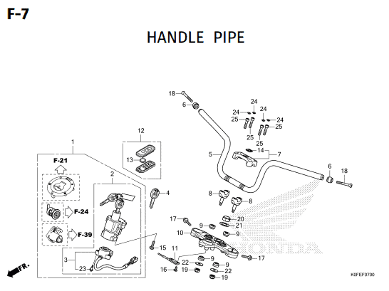 Katalog Suku Cadang Honda Monkey 2021