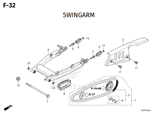 Katalog Suku Cadang Honda Monkey 2021