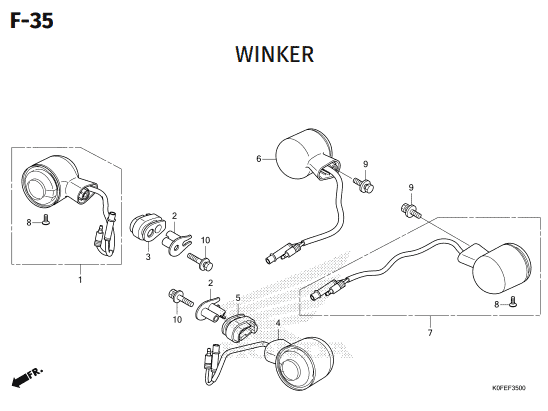 Katalog Suku Cadang Honda Monkey 2021