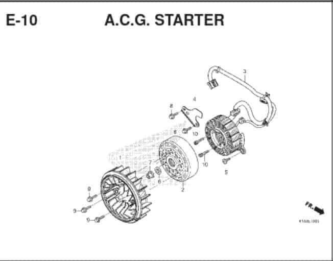 Katalog Suku Cadang Honda BeAT K1A