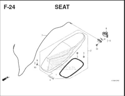 Katalog Suku Cadang Honda BeAT K1A
