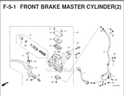 Katalog Suku Cadang Honda BeAT K1A