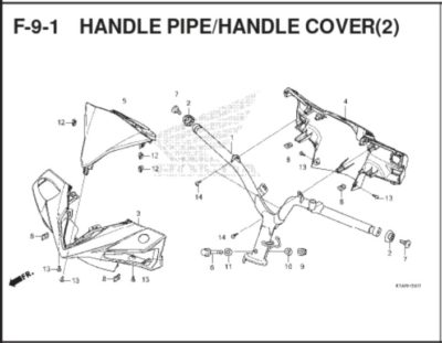 Katalog Suku Cadang Honda BeAT K1A