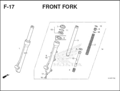 Katalog Suku Cadang Honda BeAT K1A