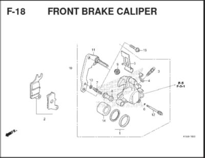 Katalog Suku Cadang Honda BeAT K1A