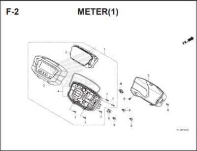 Katalog Suku Cadang Honda BeAT K1A